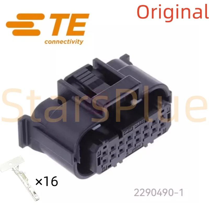 2290490-1-16ピン、10シリーズ、rec-hsg-assy、sld-te-自動車用コネクタ-100-新品オリジナル