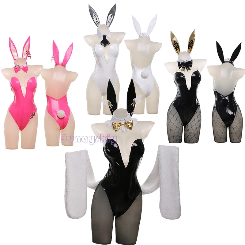 

NIKKE The Goddess Of Victory Cosplay Bunny Girl Blanc Noir Fantasia Costume Sexy Uniform for Girls Women Halloween Disguise Suit