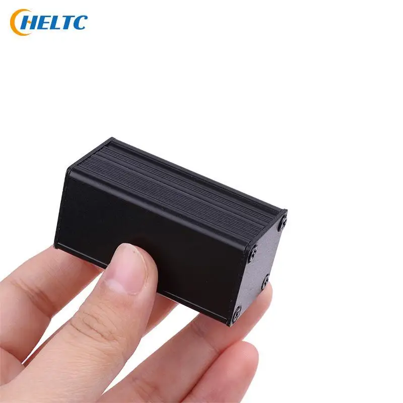 1PCS Black Aluminum Enclosure Case DIY Extruded Electronic Project Box 50x25x25mm For Power Supply Units