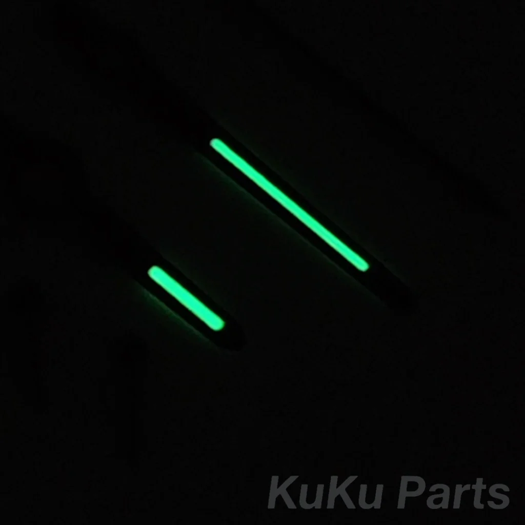 VK63 Hands Daytona Watch Hands Green Luminous Watch Needle Silver Gun Rose Gold 6 Hands for VK64 VK63A Quartz Movement image 6