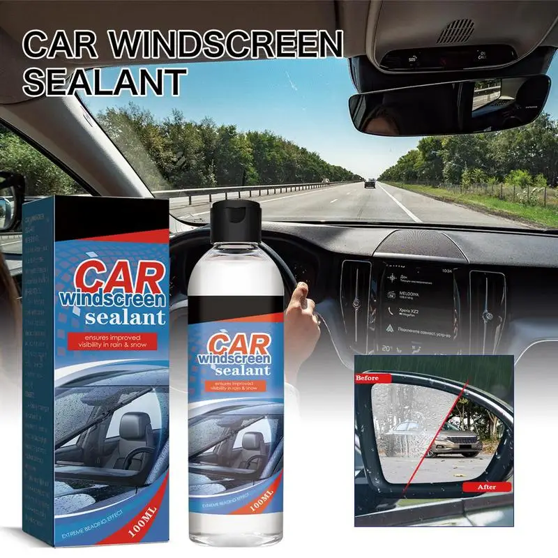 

Windshield Coating 100ml Effective Antifogging Car Cleaner Car Glass Anti Fog Spray Agent Windshield Rain Coating Auto Rain Fog