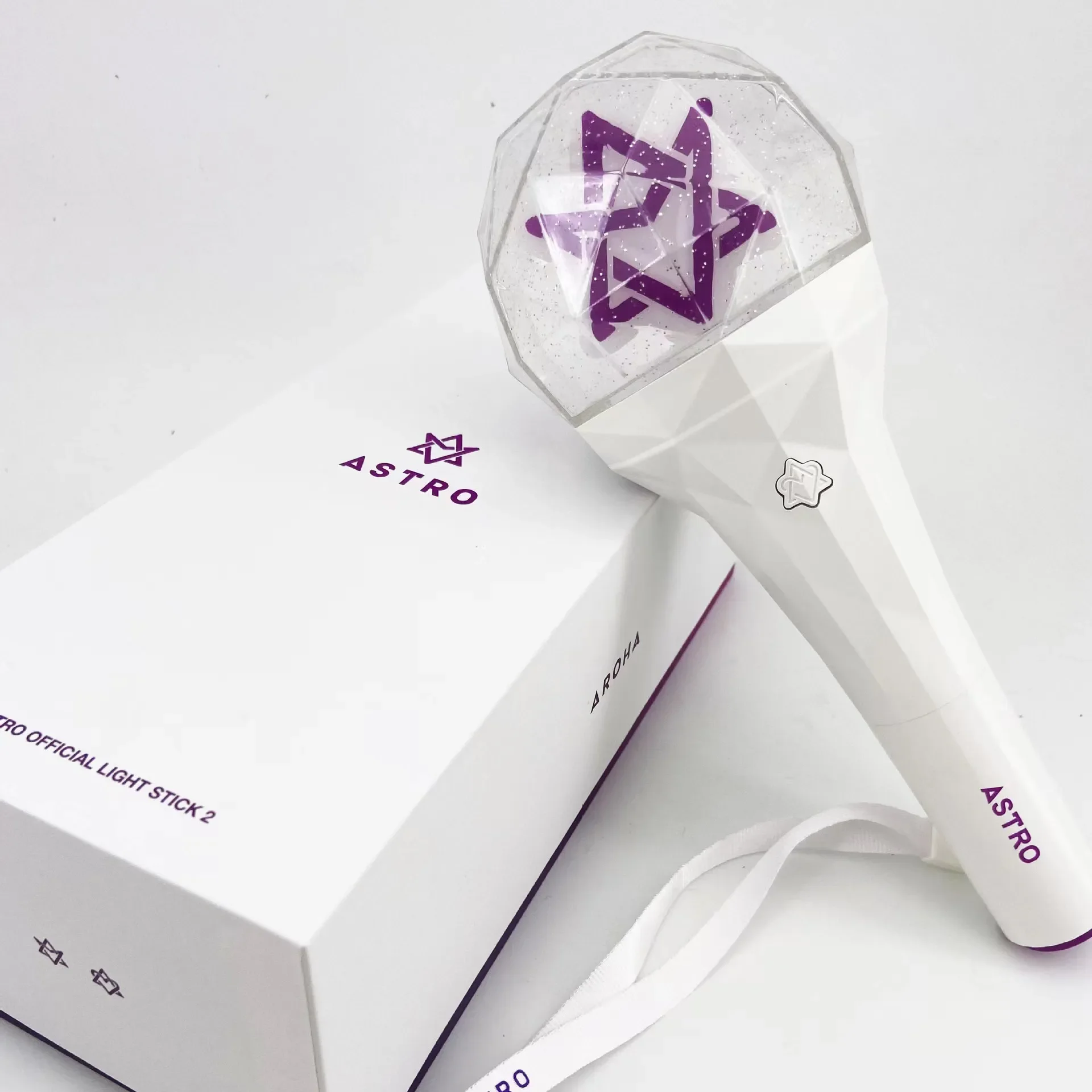 Kpop ASTRO Lightstick Ver.2 Glow Hand Light Flash Lampada da concerto Martello Cheer Light Stick Collezione di fan Giocattoli Regalo