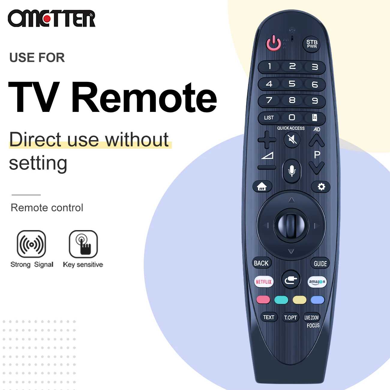 New AN-MR18BA Magic Voice Remote Control for 2018 Smart OLED UHD 4K TVs W8 E8 C8 B8 SK9500 SK9000 UK7700 UK6500