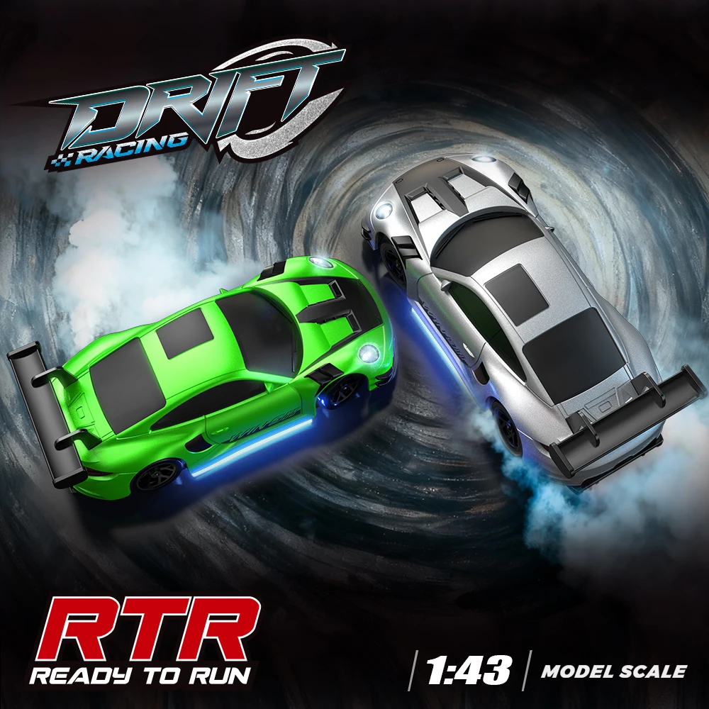 

FSKRC RP4301 1/43 Scale Mini RC Car 4WD Full Proportional Drift with ESP Gyroscope And APP Control Ideal Vehicle Kids Gifts Toys