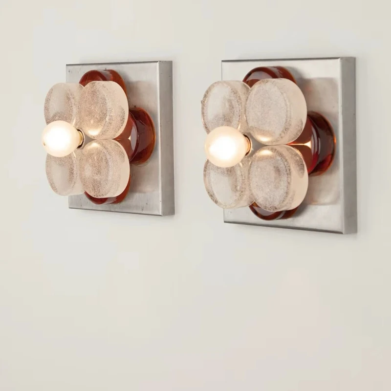 

Wall lamp, living room, light luxury, high-end TV, background wall art, creative personality interior