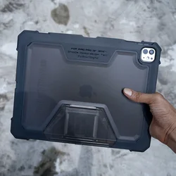 FATBEAR Tactical Military Grade Rugged Shockproof Armor Protective Case Cover for iPad Pro 13inch 2024 (M4) A2925 A2926 A3007