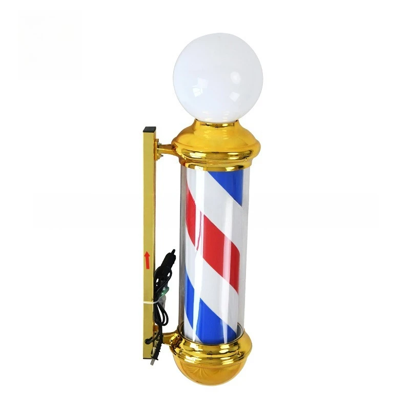 

LED hair salon turn light hair salon sign light, barber shop door outdoor retro wall colorful wall hanging