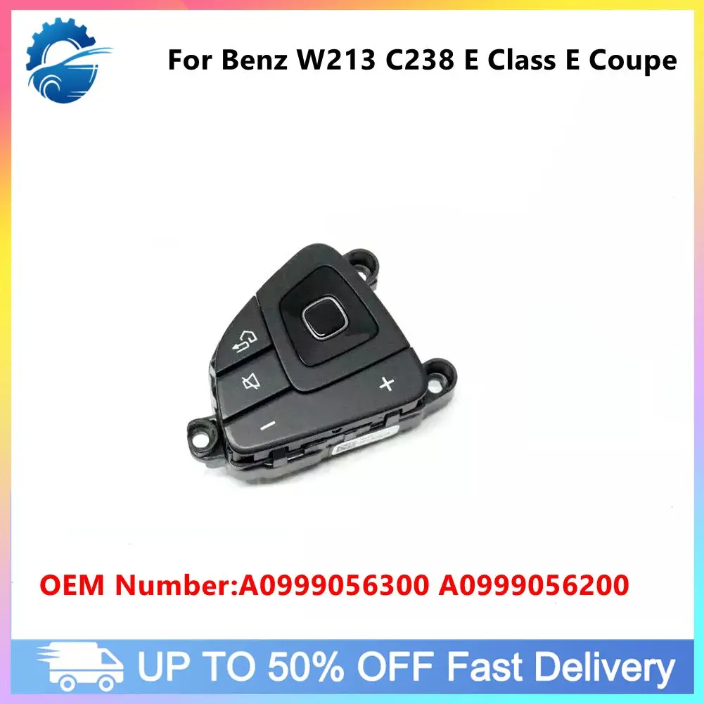

Car Accessories Black Left Right Button Car Steering Wheel Trim Part Quick Installation Replacement Installation