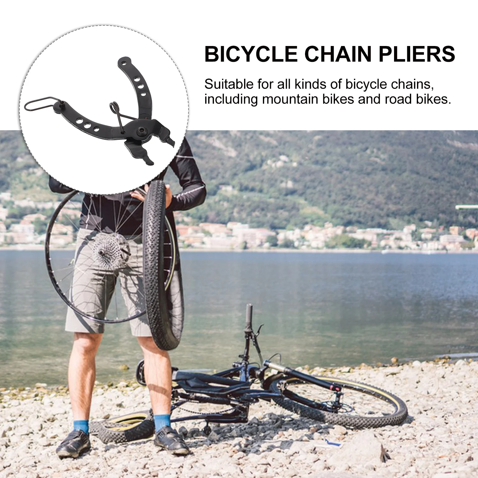 

Bicycle Link Plier Removal Link Opener Durable Metal Bike Maintenance Ergonomic Compact Chain Tool Bike Chain