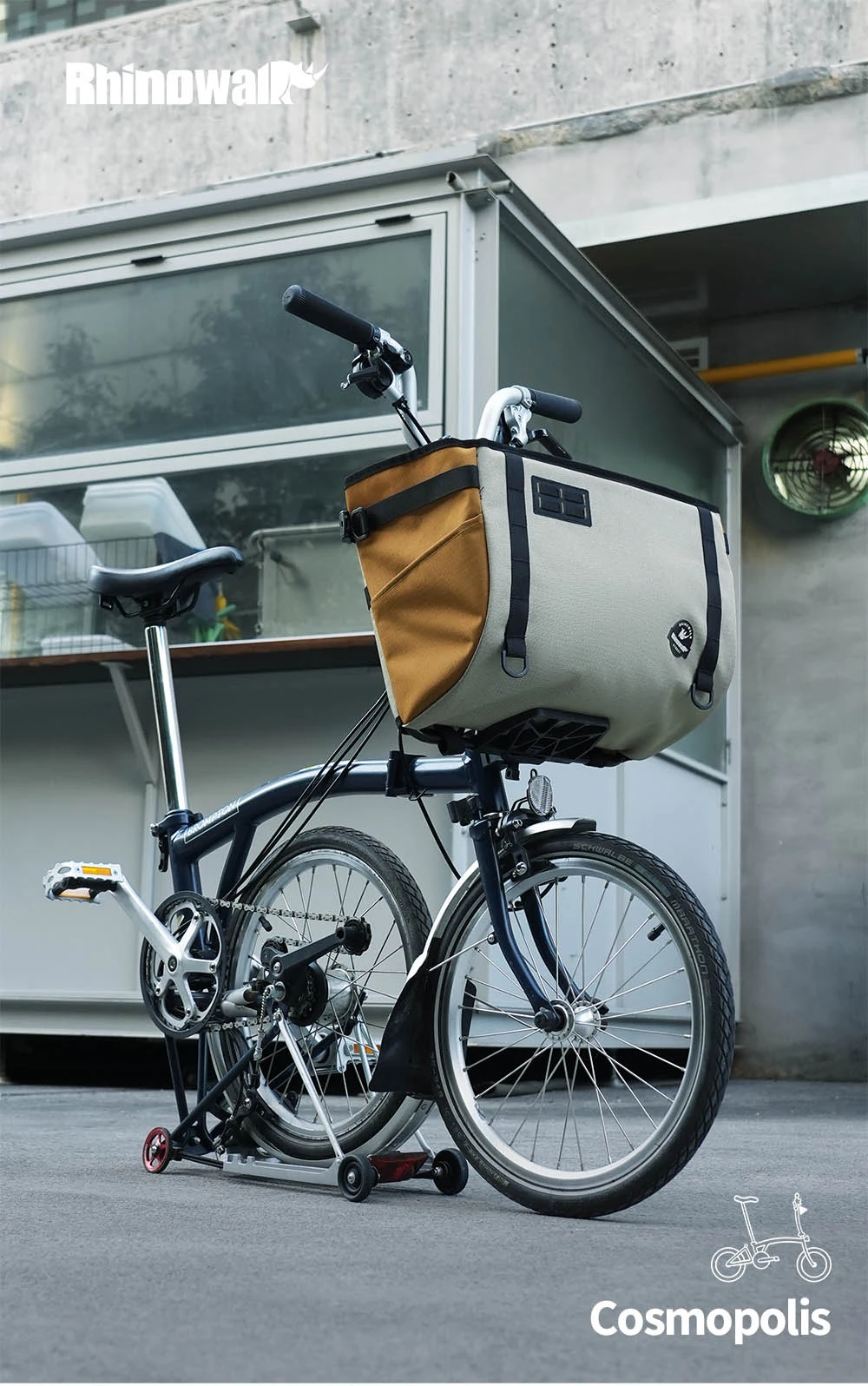 Rhinowalk Faltrad-Tasche Fahrrad-Lenkertasche – Detail 1
