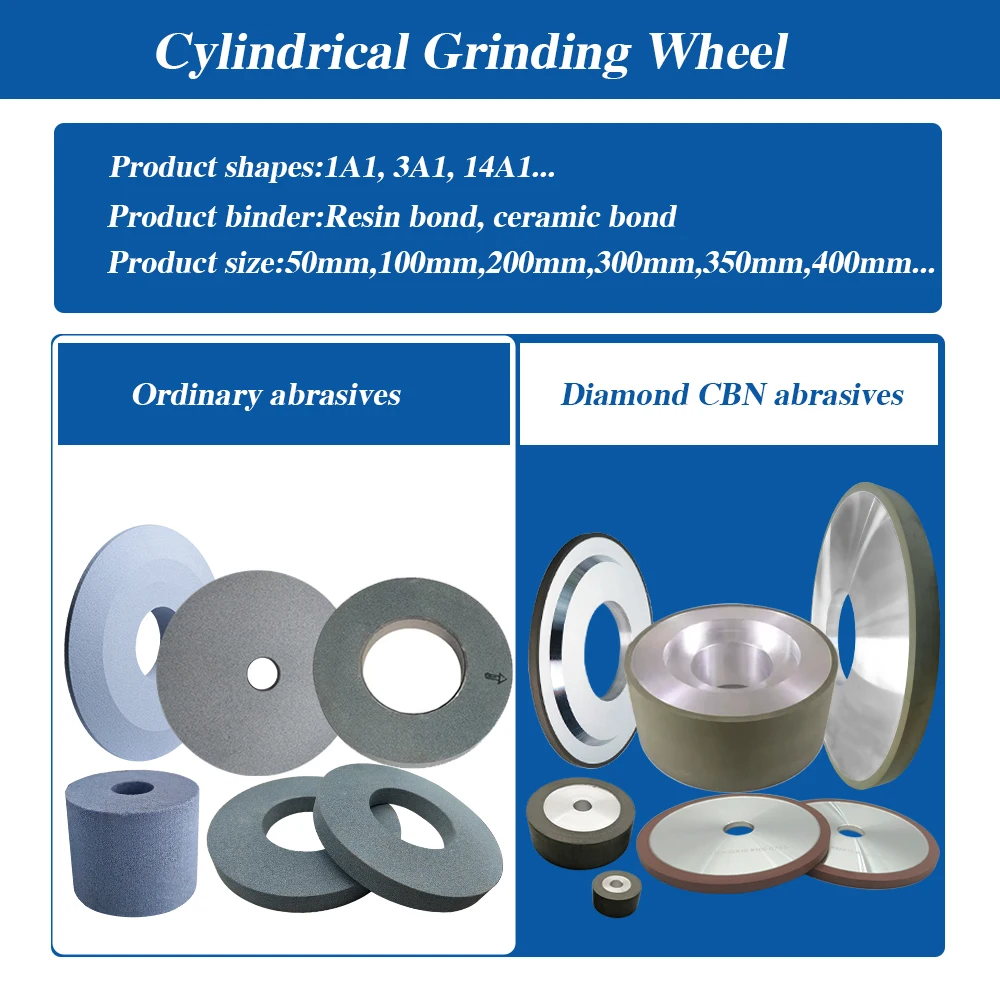 Diamond centerless grinding wheel cylindrical grinding wheel bearing
