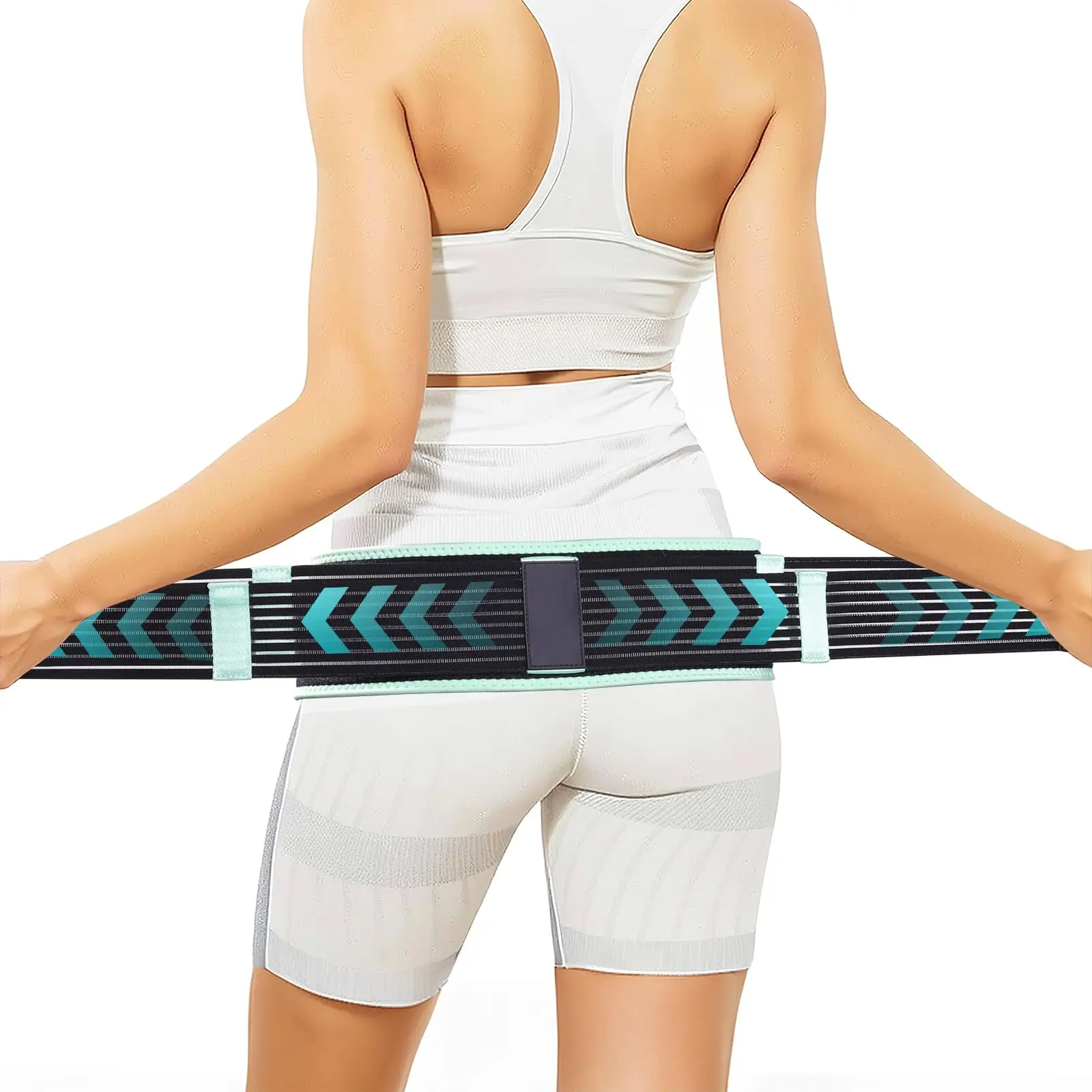 

Sacroiliac Belt for SI Joints Pain Relief, Sciatic, Pelvic, Leg, Hip, Lower Back Pain,Sciatica Pain Relief Brace with Anti Slip
