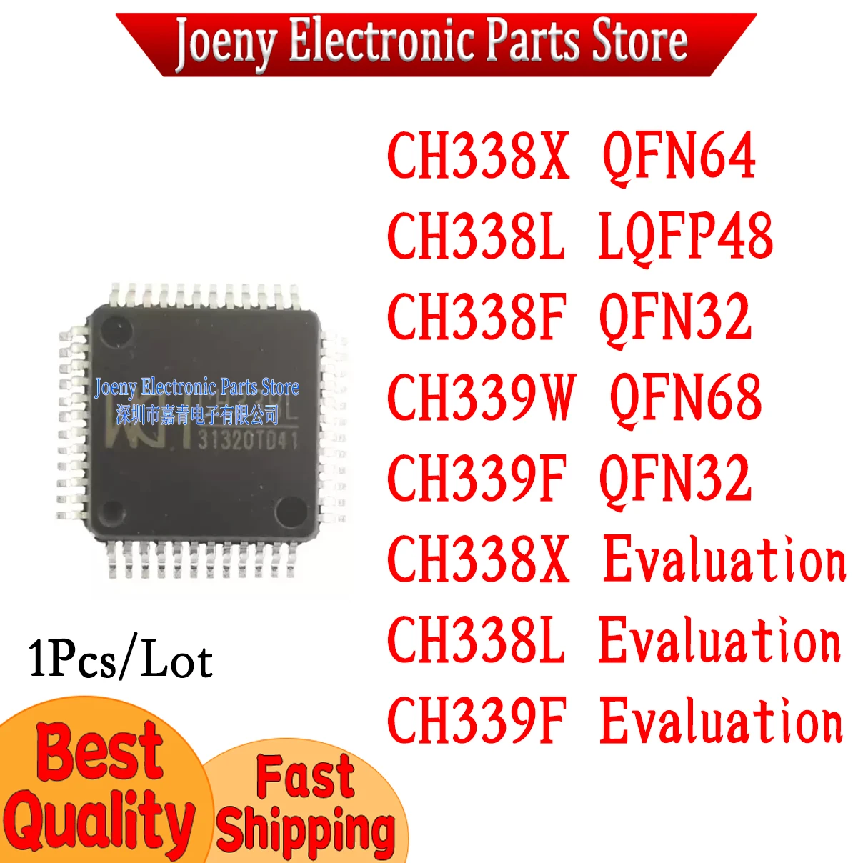 

CH338X CH338L CH338F CH339W CH339F Evaluation Board