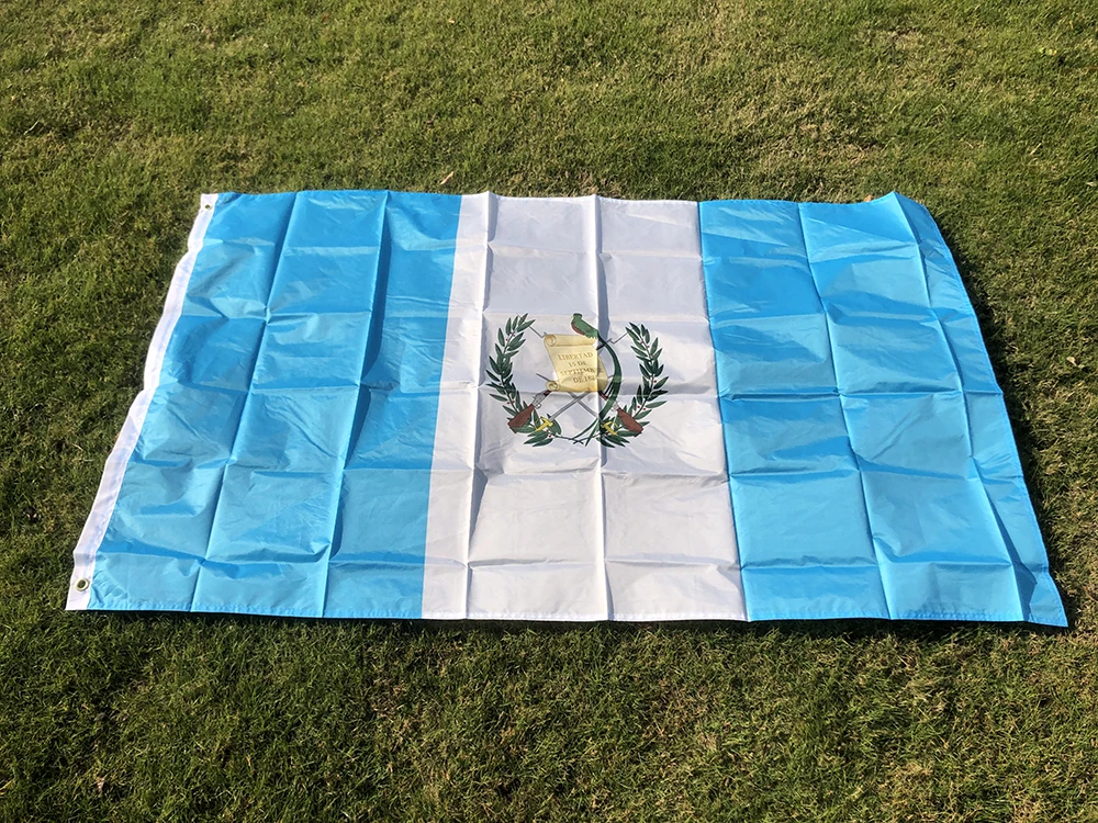 SKY FLAG free shipping 90x150cm Guatemala flag 3x5 Feet Super Poly football FLAG Indoor Outdoor Polyester hanging Flag