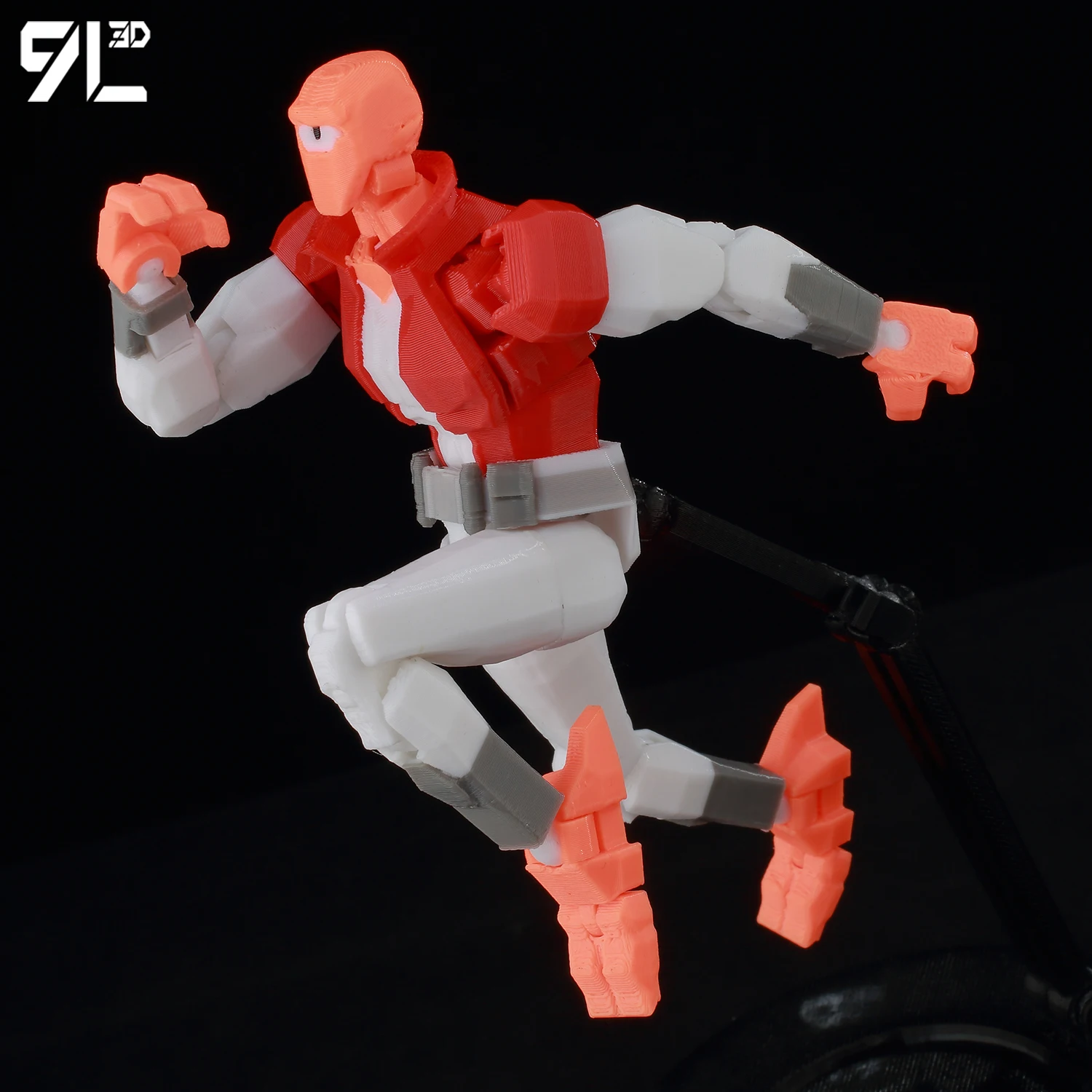 Figurki akcji 9L3D drukowane w 3D, niezwyciężone zabawki, model anime, Lucky Dummy13, superbohaterowie, jednooki Allen, wielozłączone figurki ozdobne, prezent