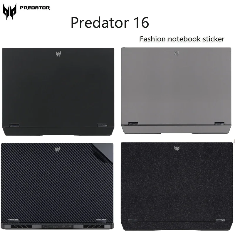 

Наклейка, Обложка для Acer Predator 16 PH16 PH16-71-755P 2023 16 дюймов, виниловая защита для ноутбука из углеродного волокна