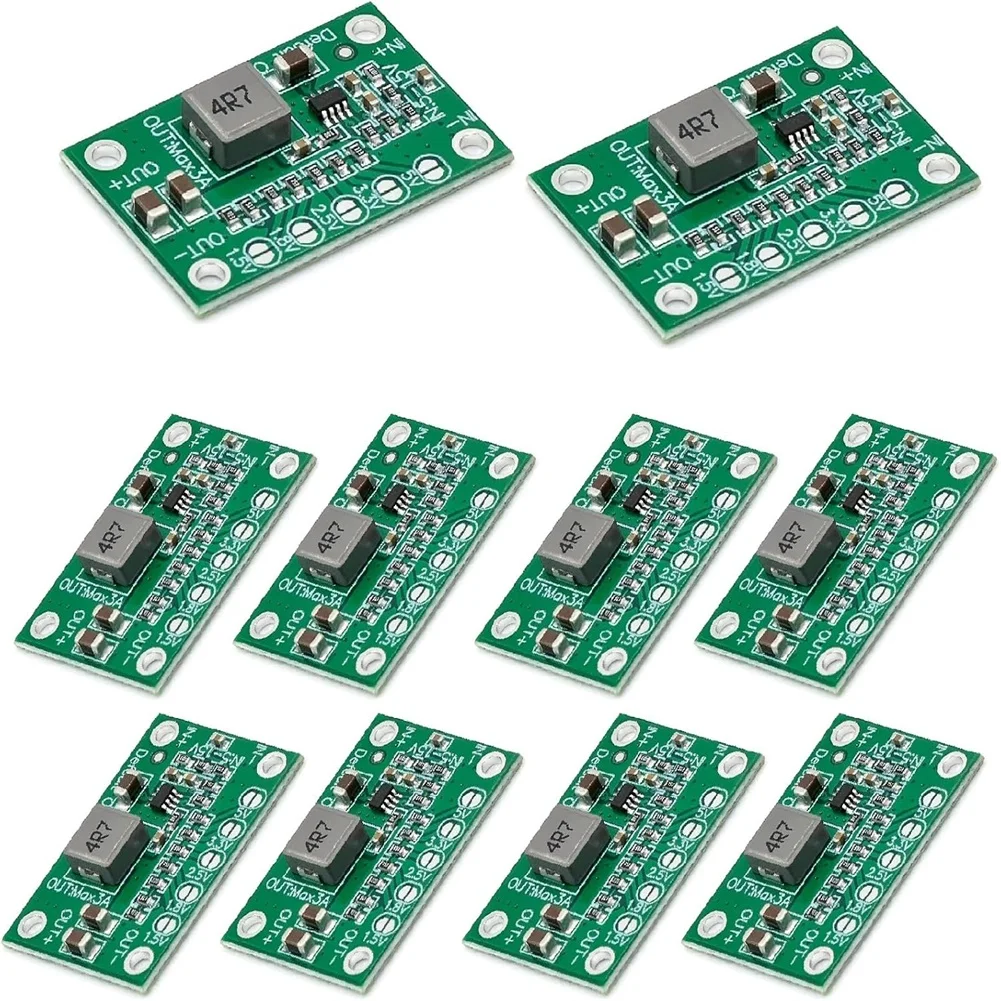 10 Packs MP1495 DC-DC Step-Down Power Supply Module Voltage Conversion Boards Maximum 3A Power Module