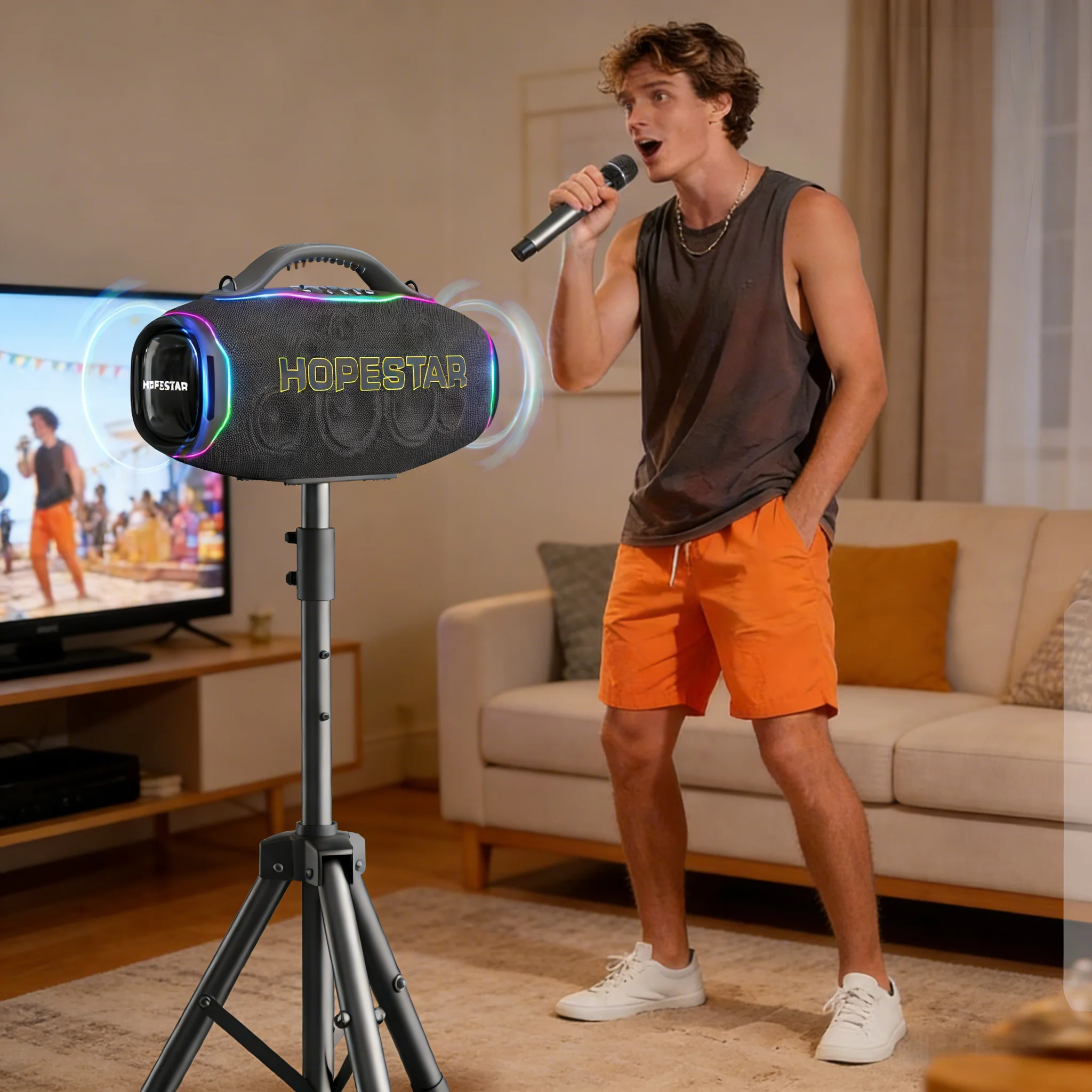 

Original New Arrival HOPESTAR A90 700W Big Power Outdoor Waterproof Wireless BT Speaker Portable TWS Party Karaoke RGB Speaker