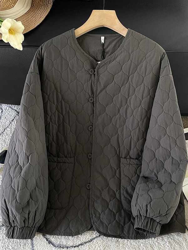 レトロなひょうたん柄のふわふわコットンジャケット レディース 秋冬コットン服 スイートフォレストシステムブランド レディース通勤服