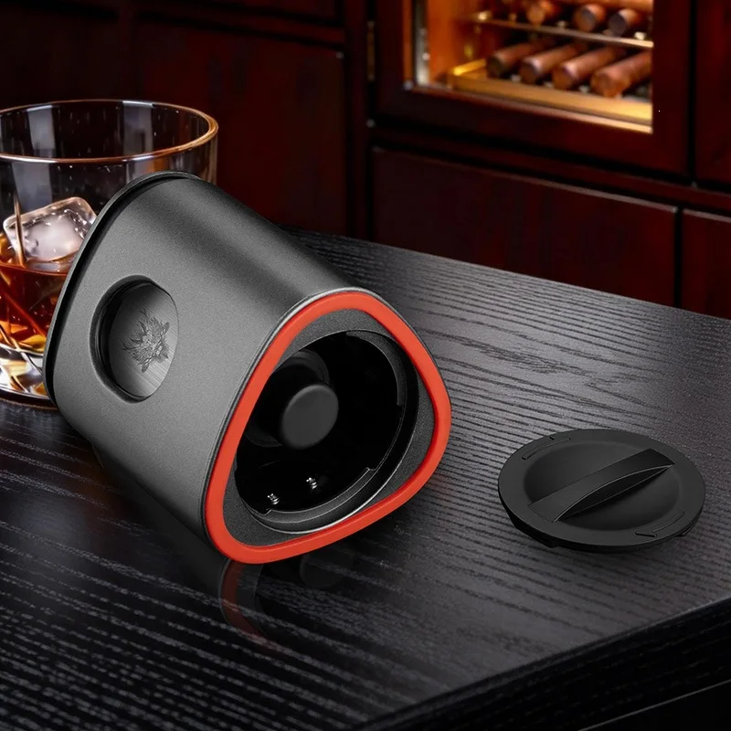Cigar Cutter Guillotine 3 with Smooth Blade Office Desktop Multifunctional V-shaped Flat Cutting Portable Press Switch CE-26B3
