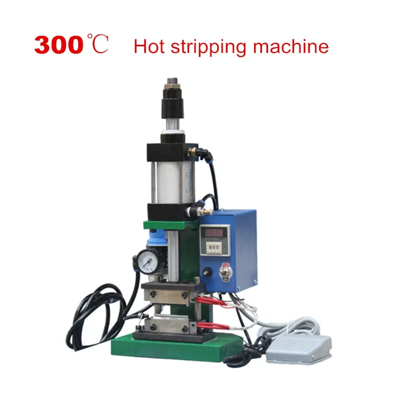 3F 4FN Pneumatic Electric Wire Stripping Machine Small Mini Power Cord Cable Hot Peeling Machine