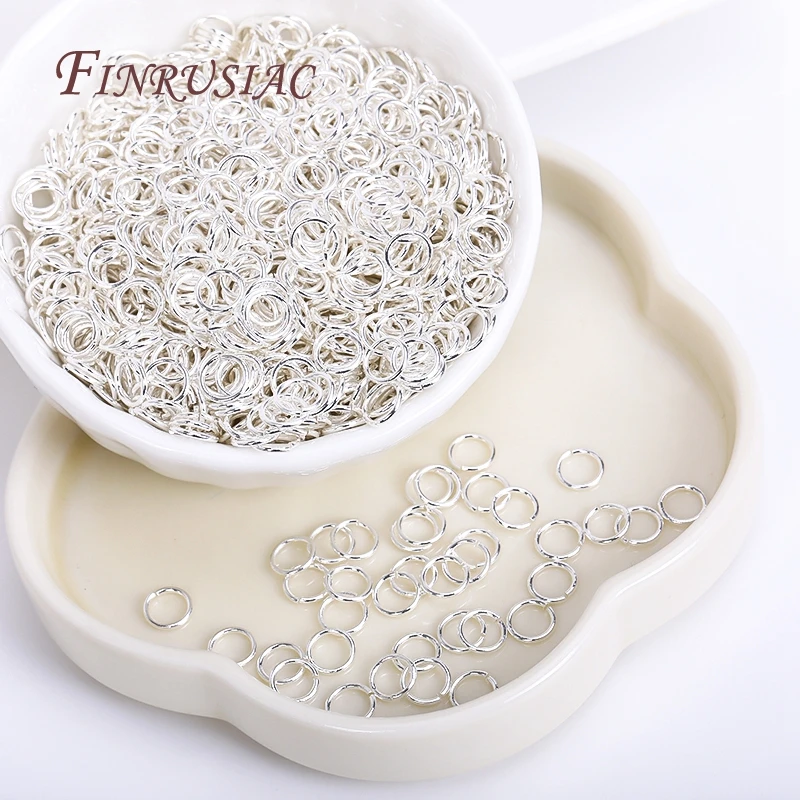 50–200 Stück 3–10 mm 18 Karat vergoldete Biegeringe, offene geteilte Ringverbinder für DIY-Schmuckherstellung, Großhandelsartikel – Detail 33