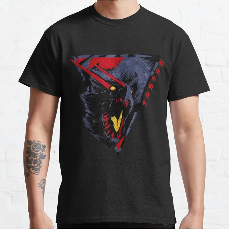 

nargacuga 0220 Monster hunter world gift t shirt for men Cartoon Video game MHW Graphic Tee Y2K Clothes All size tops S-6XL