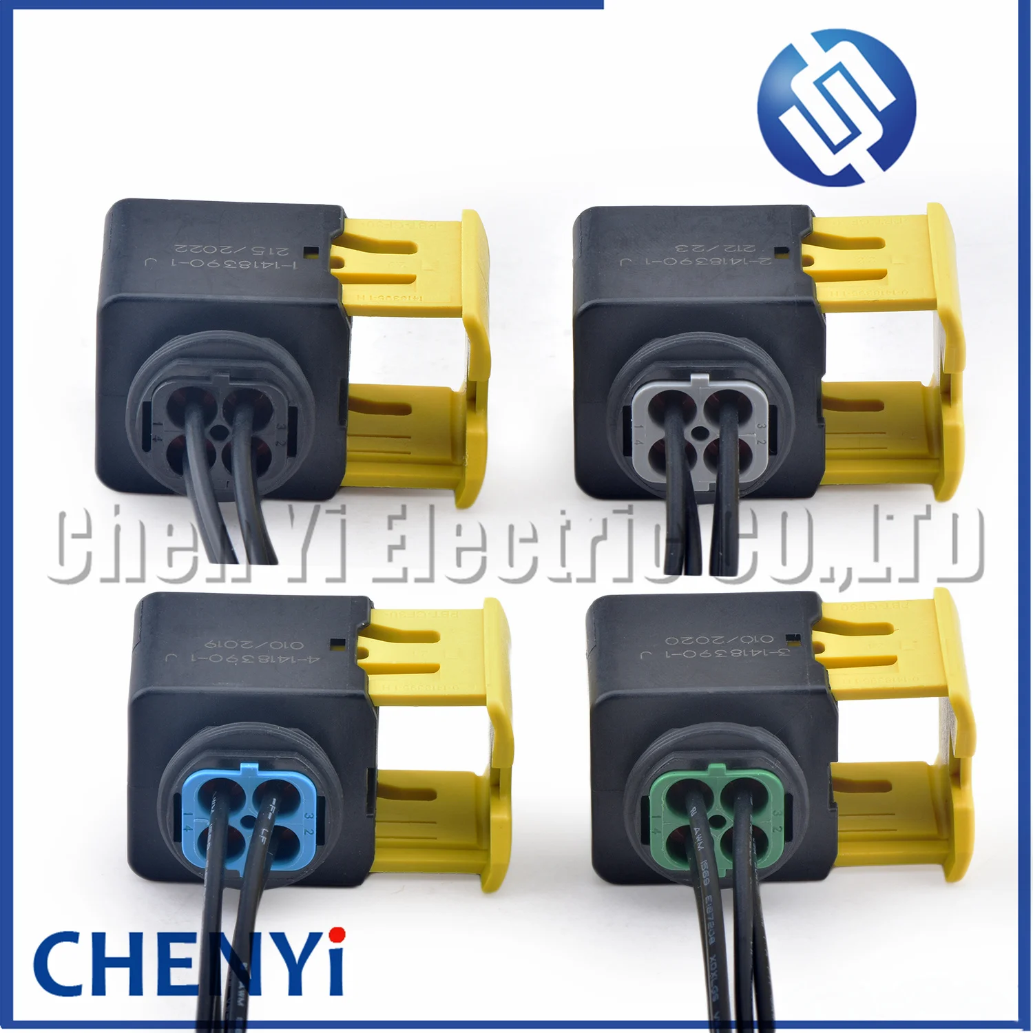 4 Pin New Energy Connector Harness Plug Nitrogen oxygen sensor plug 1-1418390-1 2-1418390-1 3-1418390-1 4-1418390-1 15cm wires - Image 6