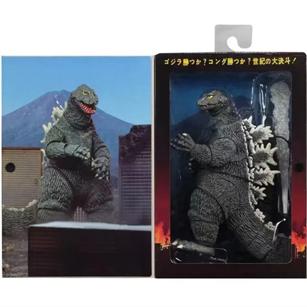 NECA 1962 Movie Version of Godzilla 6-inch Joint Movable Action Figure Model Statue Collection Ornaments Decorative Toys Gifts