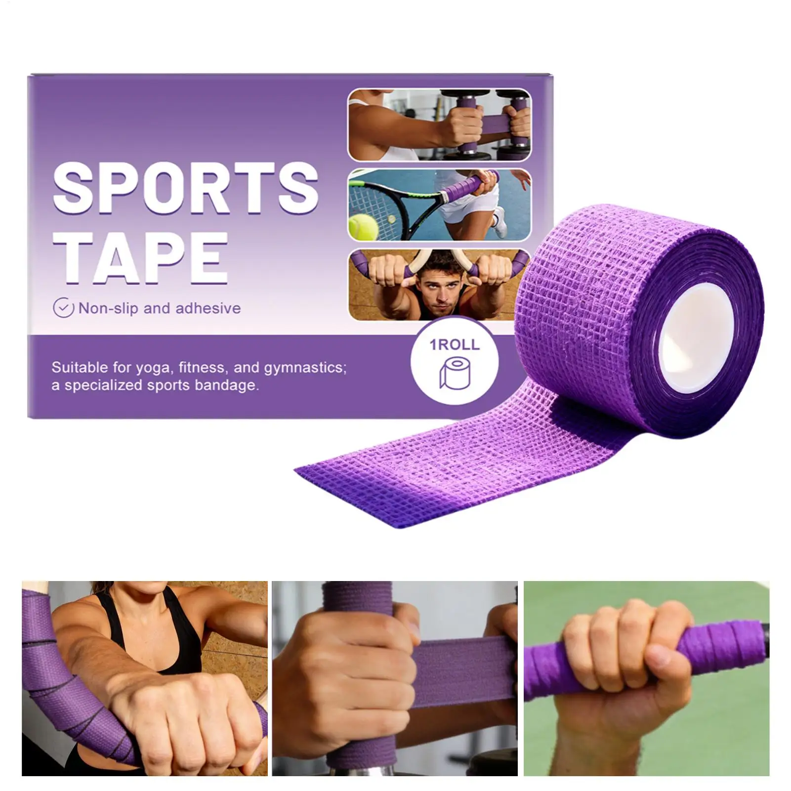 Griffband für Griffe Rutschfestes Schweißresistentes Sport-Stoffband für Klimmzugstange für Heim- und Outdoor-Training Gewichtheben