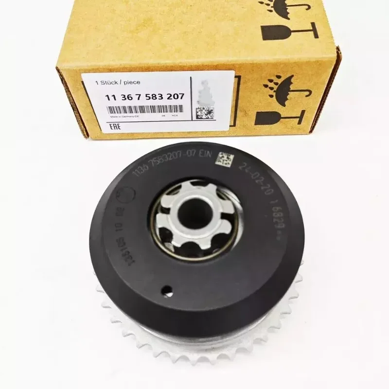 

Intake & Exhaust Camshaft Adjuster Sprocket for BMW E81 E87 E88 F20 F21 F22 E90 E91 N51 N52 N55 OEM 11367583207 11367583208