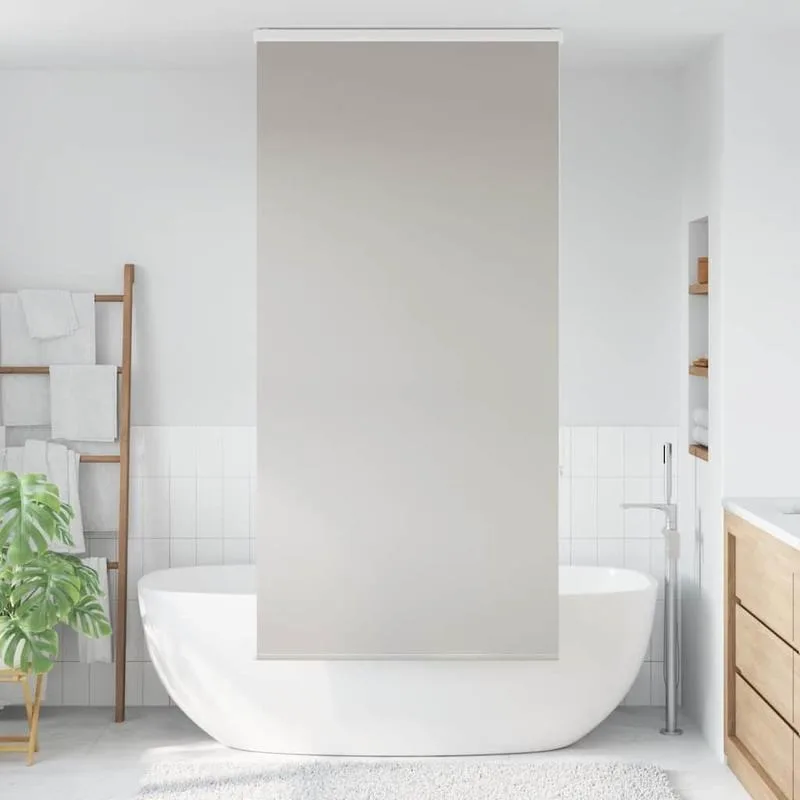Duschbandrollenhalter mit Kassette, Stoffbreite 106 cm, geeignet für Wohnzimmer und Schlafzimmer