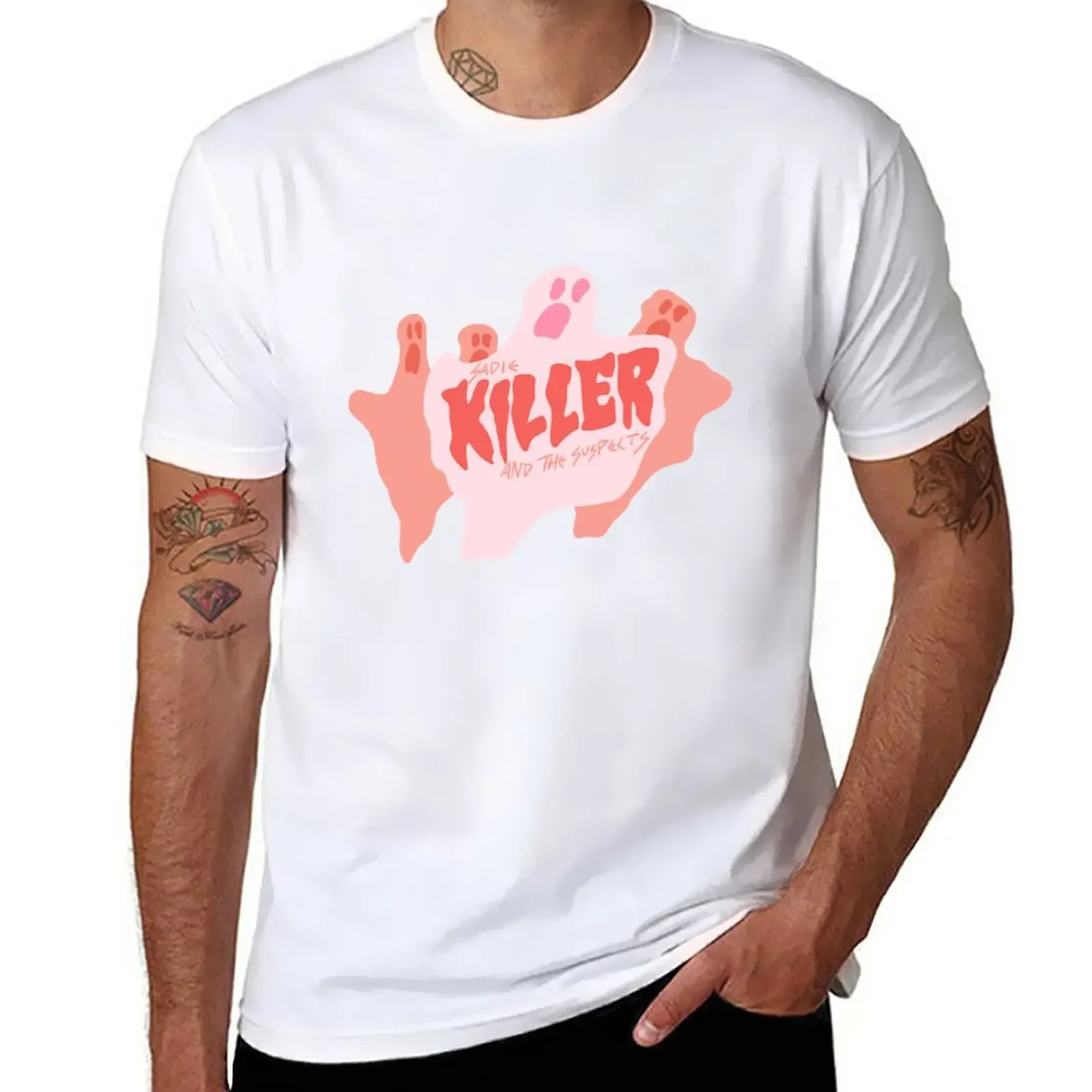 New Sadie Killer and the Suspects T-Shirt blank t shirts black t shirt korean fashion designer t shirt men