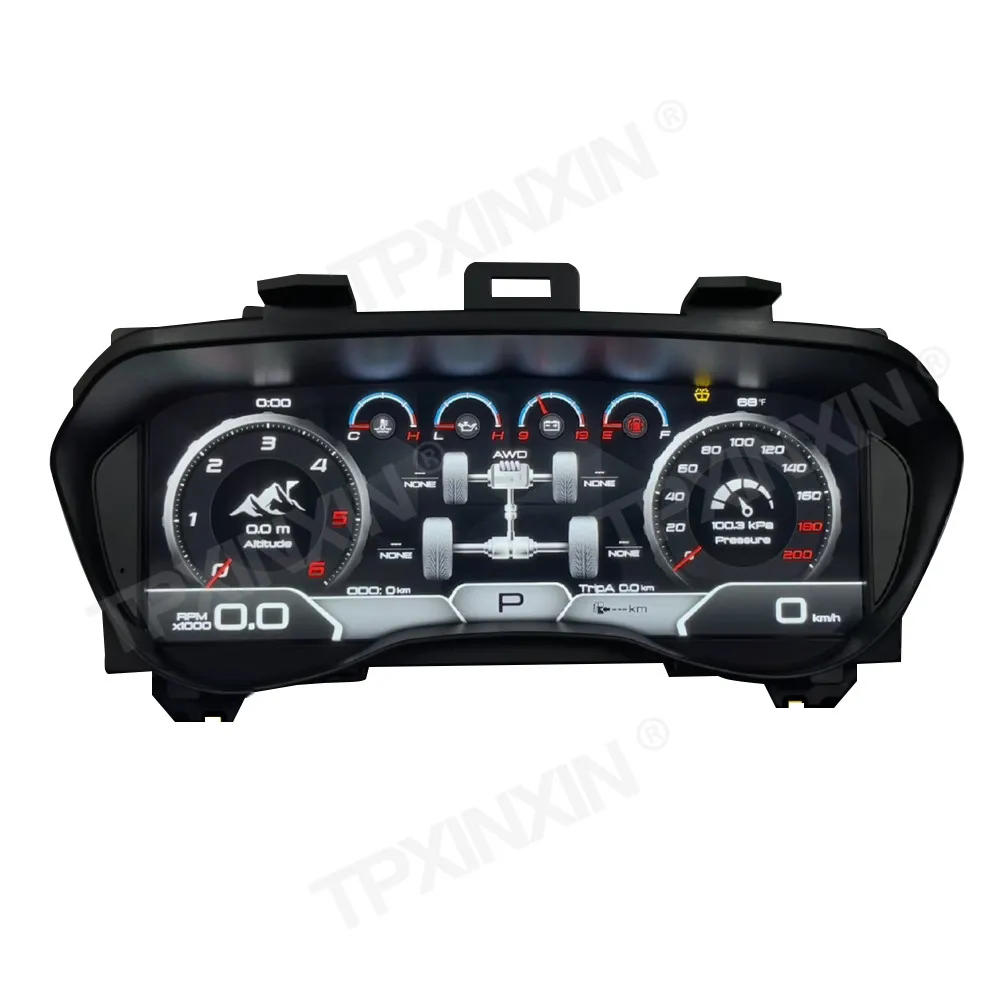 LCD Instrument Panel Cluster Cockpit For Ford Everest Ranger T7 T8 2016~2021 Dashboard Instrument Display Speedometer Virtual