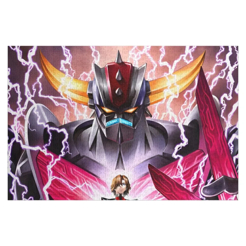 

Grendizer U - Cover Image Jigsaw Puzzle Personalized Toys Custom Name Child Toy Customized Kids Gift Woods For Adults Puzzle