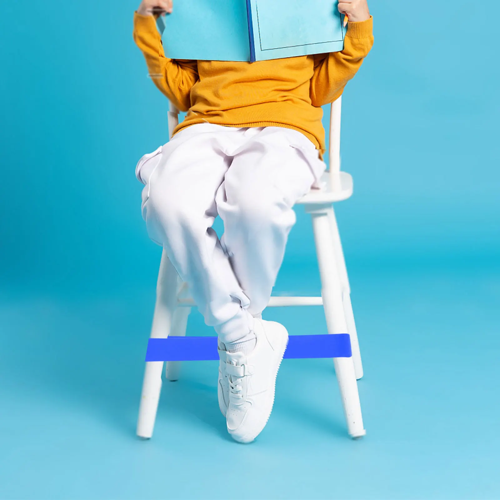 

10Pcs Elastic Chair Bands for Kids and Adults Colorful Stretchy Foot Fidget Straps Classroom Bouncy Seat Relaxation Band