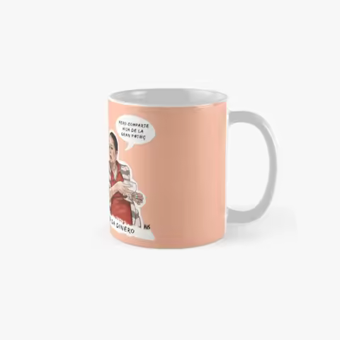 Illustration Tribute Paquita Rooms Class Mug Drinkware Printed Handle Round Coffee Gifts Picture Image Cup Design Tea Photo