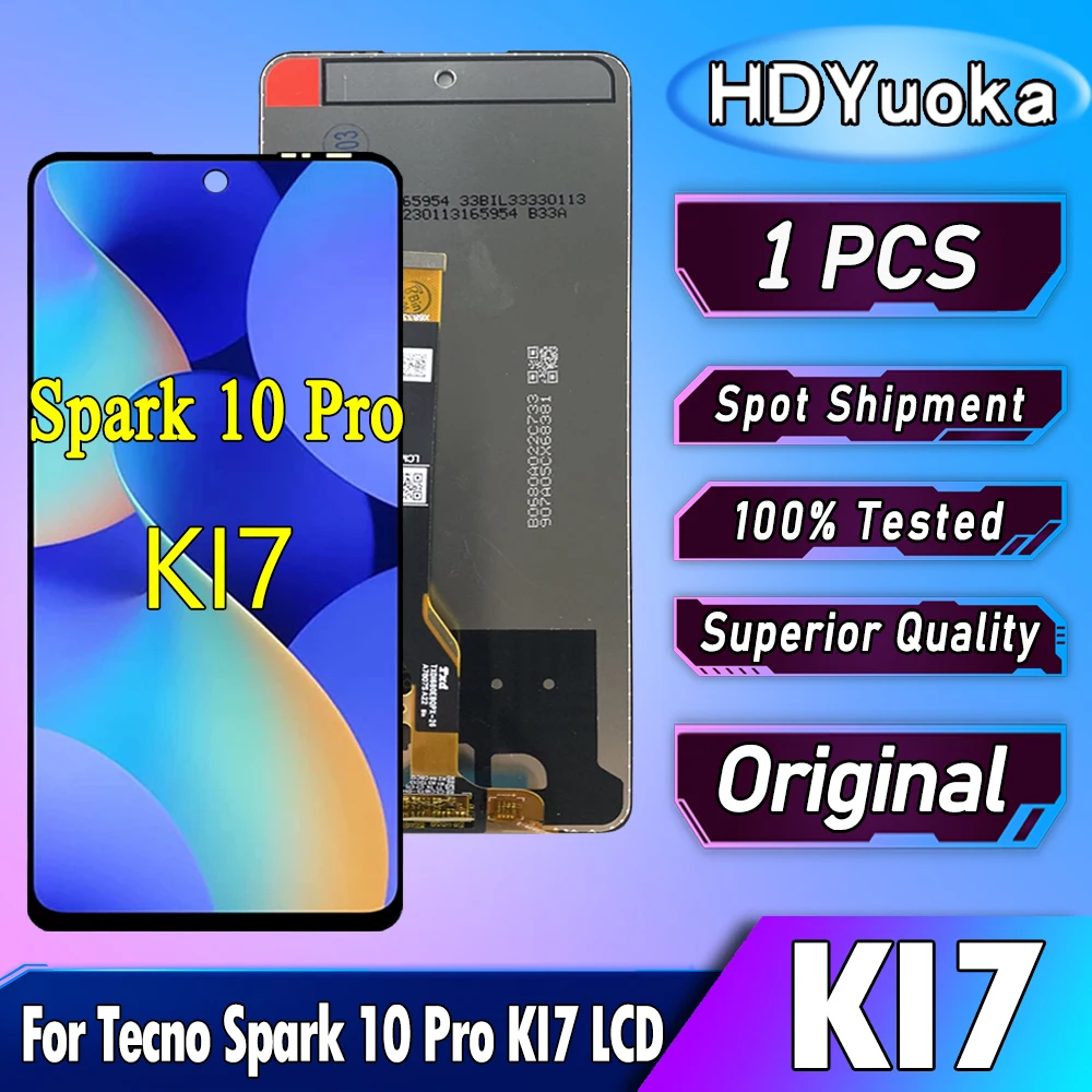 توصية وتحليل لشاشة LCD K17 لجهاز Tecno Spark 10 Pro