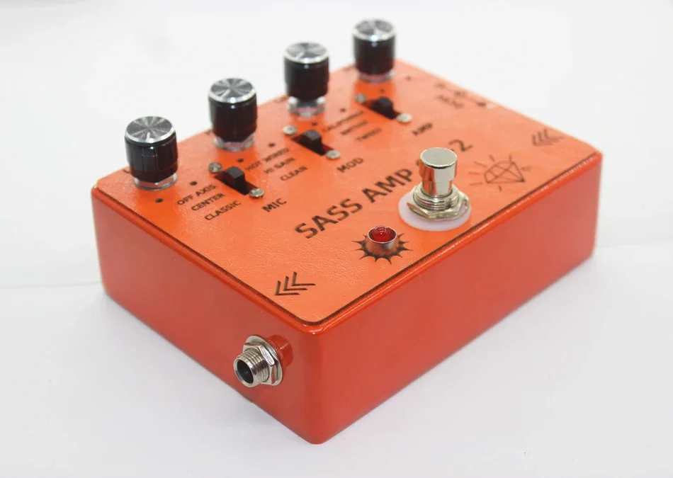 صانع تأثير اليد DIY SansAmp GT-2 مكبر صوت الجيتار الكهربائي المكرر يحاكي تشويه لوحة دوائر كهربائية واحدة #2