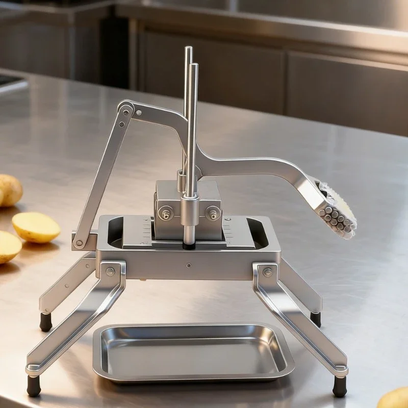 Household and commercial aluminum alloy vegetable machine, potato slicer, fruit and vegetable divider