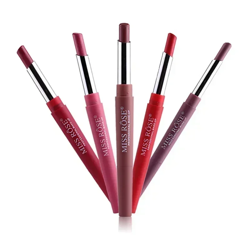 Double-ended Lipstick Multi-function Pen Lip Liner Color Lasting Cosmetics 1 Pcs Косметика Beauty Lipstick