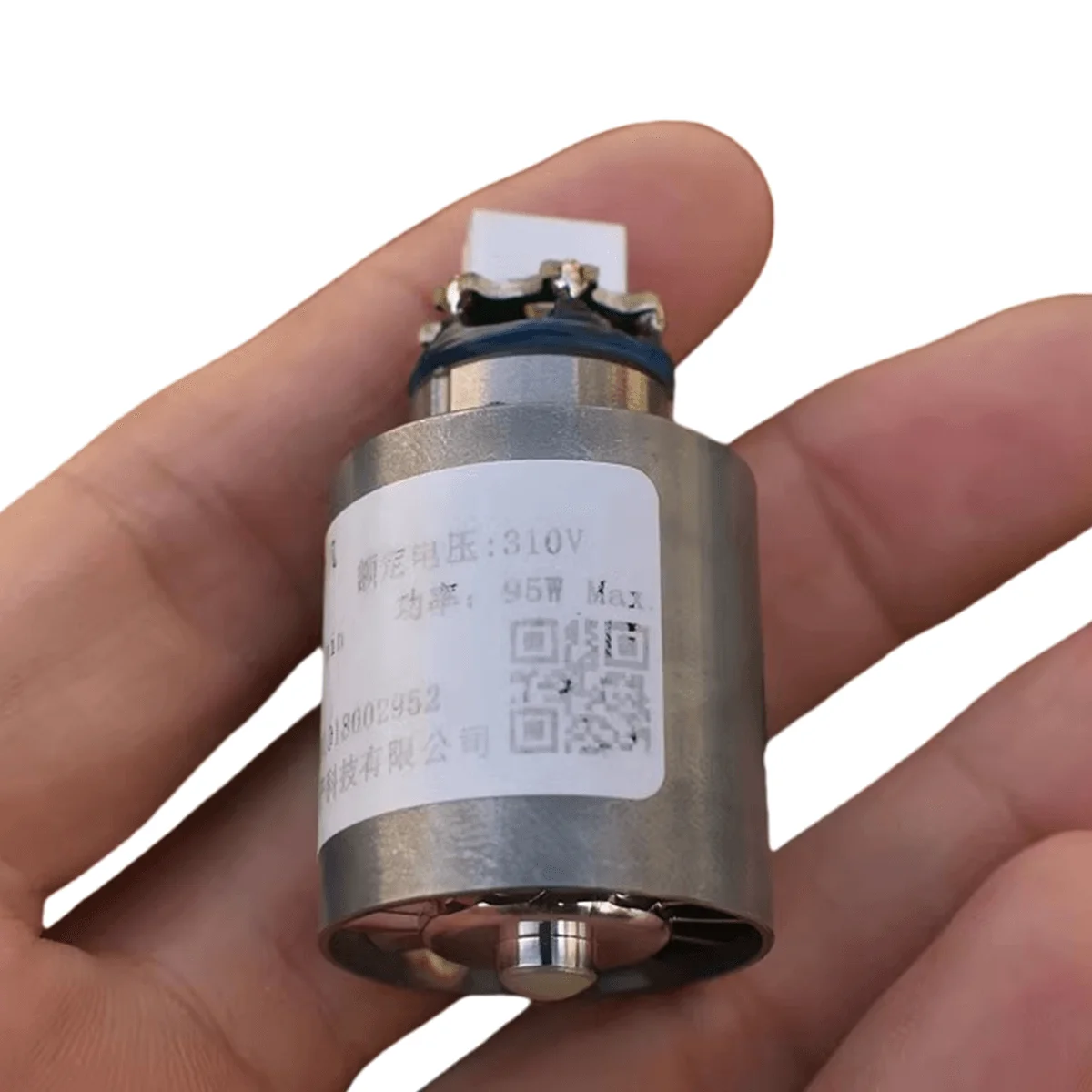 محرك مجفف شعر بمروحة أنبوبية بدون فرش، حديد نيوديميوم، بورون مغناطيسي قوي، سرعة عالية جدًا 115000 RPM DC310V لمعدات HVAC #3