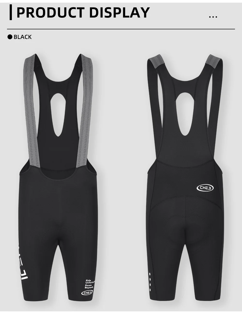 Cheji Herren-Radlerhose für Komfortables Radfahren – Detail 7
