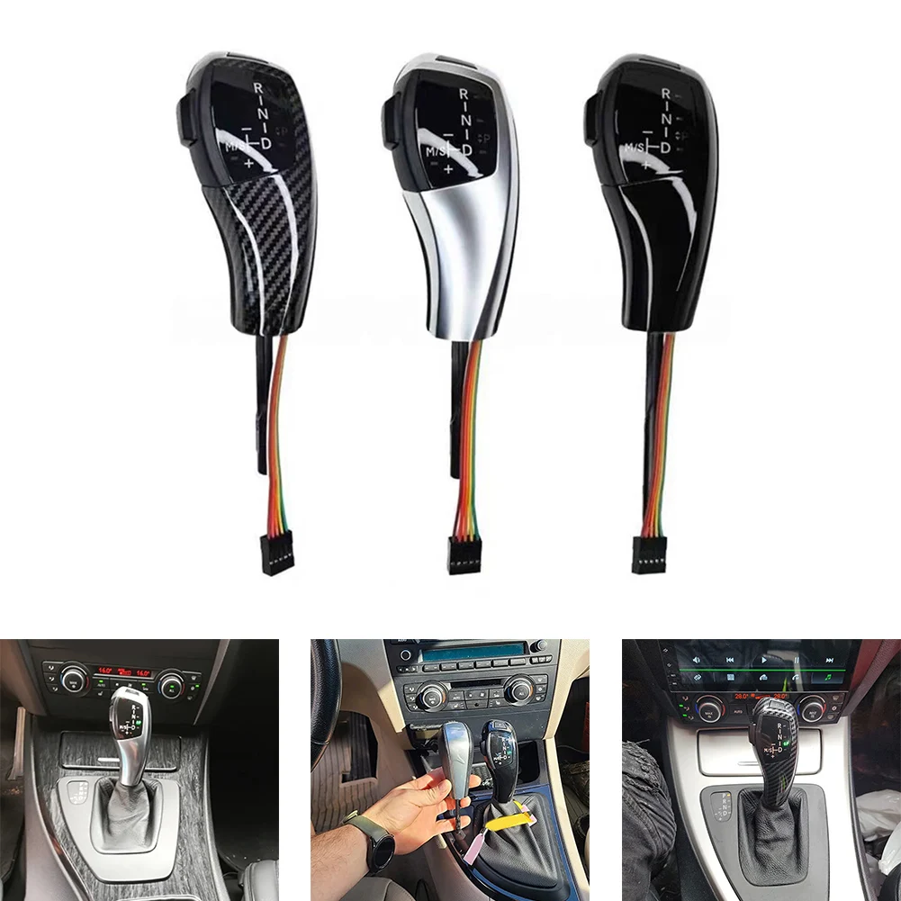 

Car Interior Upgrade LED Shift Lever Knob Car Shift Lever Smooth Gear Transitions For Left-Hand Drive Vehicles