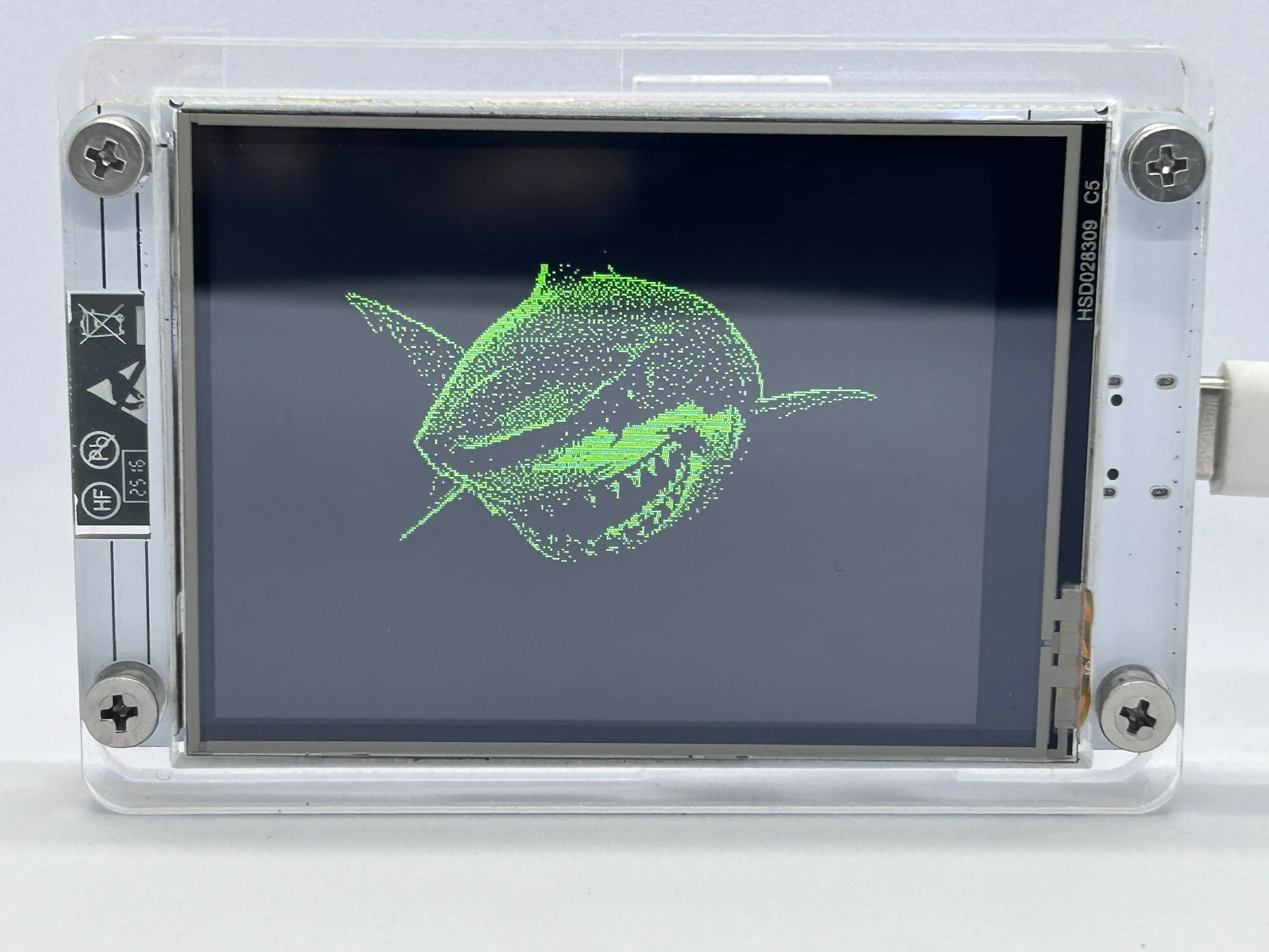 ESP32-2432S028R-PLUS Bruce Dev Board (White PCB) Authentic GitHub v1.1.4 Firmware | Bluetooth & Wi-Fi 2.4G | Case Included