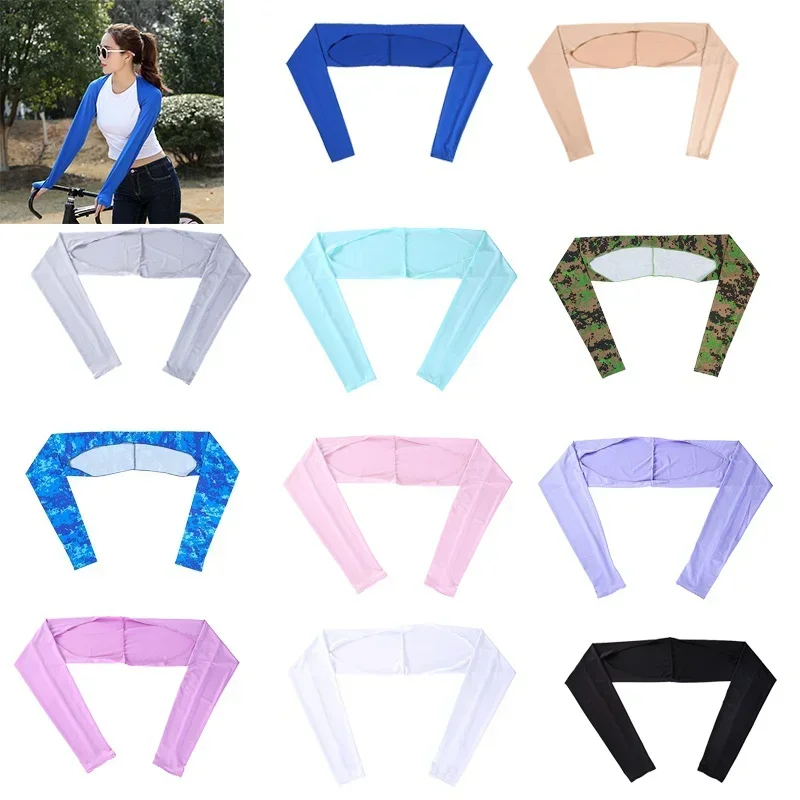 Arm Warmer Women 20 Colors One Piece Sleeve Arm Cover Shrug Bandana Turban New Fashion