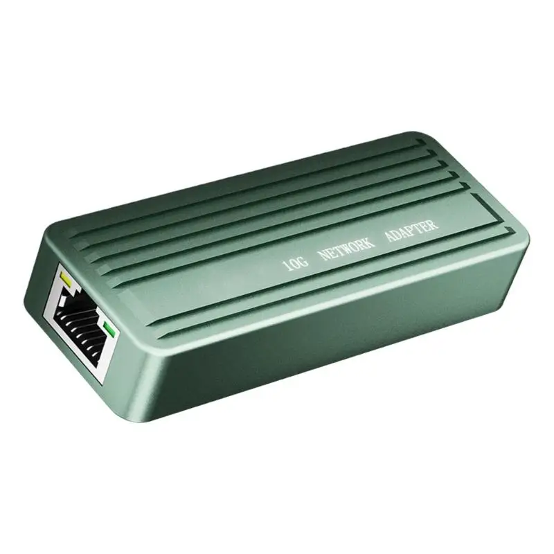 Y1UB محولات شبكات الأسلاك USB C إلى RJ45 10Gbps الألومنيوم المحمولة جيجابت إيثرنت محول المقابس اللعب #5