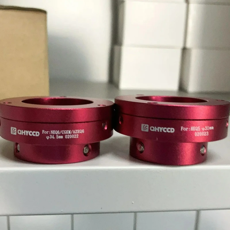 Adaptador QHYCCD PoleMaster para telescópio astronômico compatível com Skywatcher QHY EQ6r AZEQ6 HEQ5 EM11 GPD2 CGEM AVX