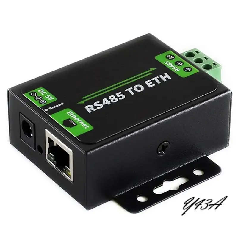 

Y43A-2X преобразователь RS485 в Ethernet с высокоскоростным маломощным RS485 в RJ45, простой для связи между вилкой стандартами США