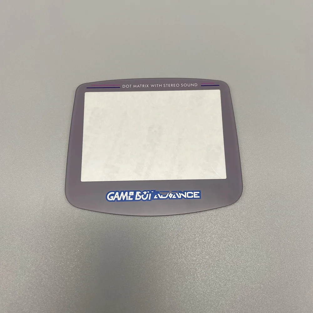 مرآة عدسة زجاجية بديلة لعدسة شاشة وحدة تحكم الألعاب Gameboy Advance GBA لغطاء واقي عدسة شاشة GBA IPS
